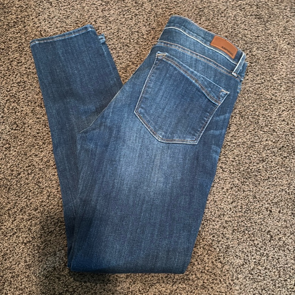 Express Mid Rise Skinny Jeans